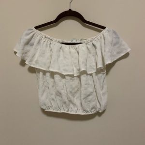 Urban Outfitters off shoulder crop top